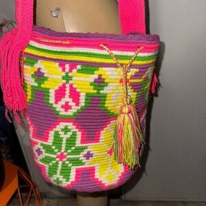 Wayuu women handmade tote bag